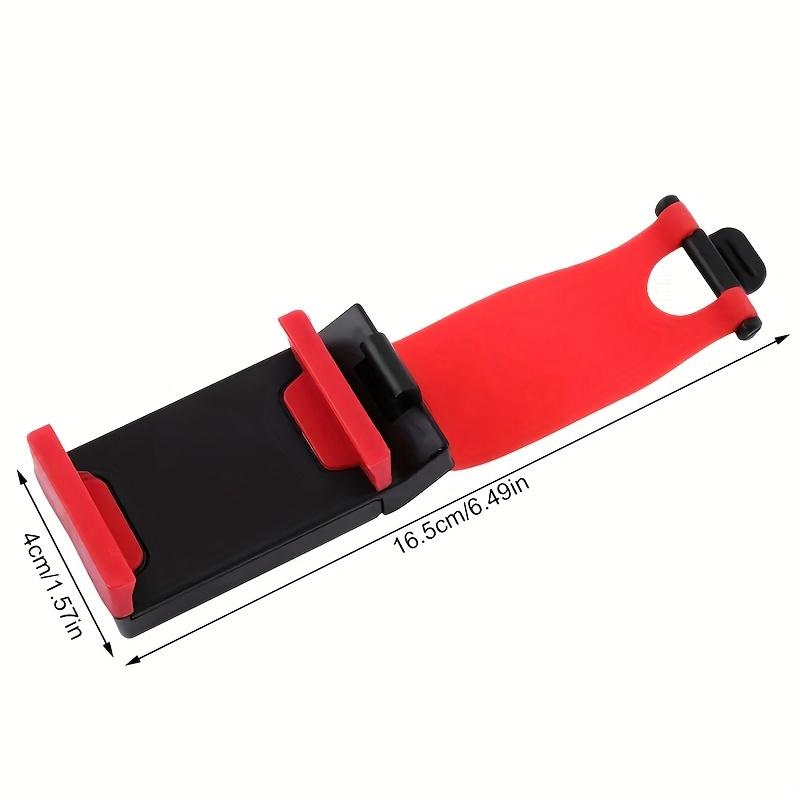 1 шт. Автомобильный держатель для телефона, устанавливаемый на рулевое колесо, держатель для смартфона, зажим для крепления, автомобильные аксессуары, внутренние крепления