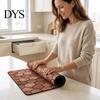 Сушильная подставка для кухонной раковины, 3D-подставка под посуду с текстурой дерева, Впитывающая подставка из диатомита для быстрой сушки столешницы, Нескользящая, термостойкая, декоративная подставка под чашку, кофе на столешницу
