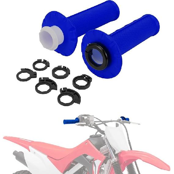 Motorcycle Lock-On Grips 7/8”Handlebar Handle Universal For KLX 140 KLX300R CRF250F CRF300L YZ250F YZ450F DRZ400 TW200 YFZ450 Dirt Pit Bike ATV