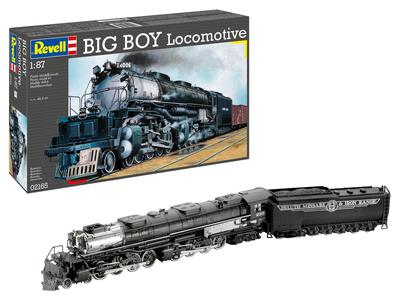 Модель паровоза Big Boy Revell 1/87 02165 Пластик