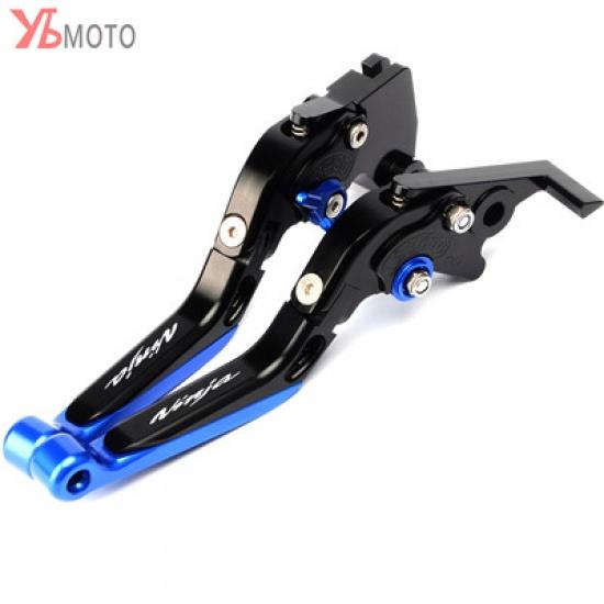 Мотоциклетные складные выдвижные тормозные рычаги с ЧПУ для KAWASAKI NINJA 300 300R 250R Z300 Z250SL NINJA250R