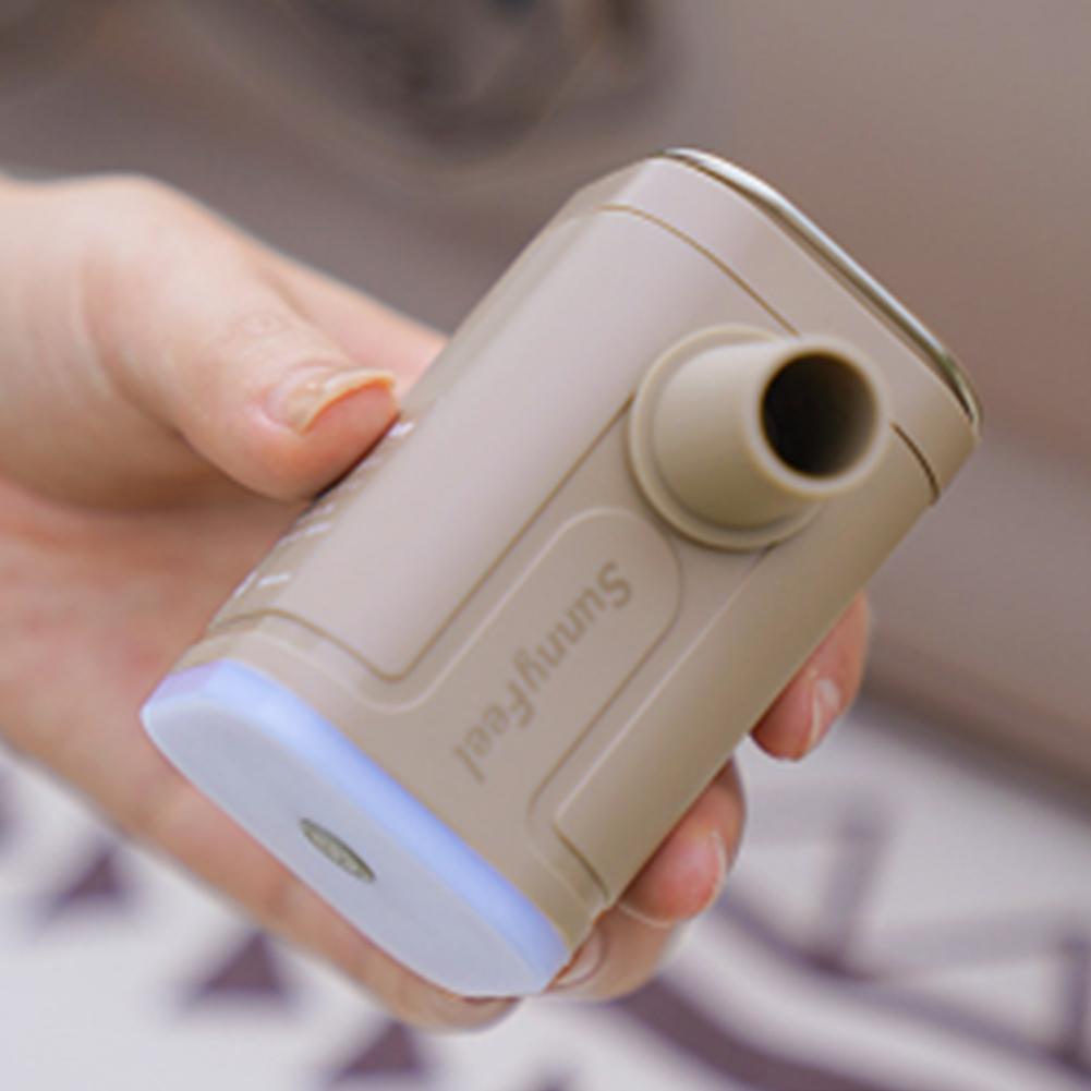 Электрический воздушный насос Беспроводной воздушный насос USB-перезаряжаемый насос для надувного матраса с 5 насадками Быстронадуваемый насос для спальных ковриков