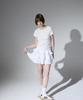 Aliena Picot Ribbed Cancan Skirt(Wh)