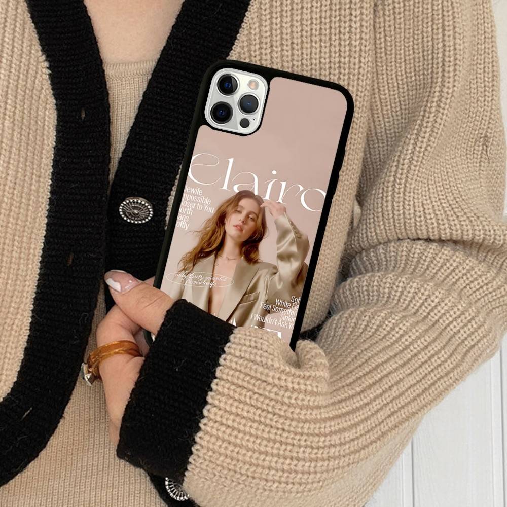 Singer C-Clairo For IPhone 17 16 15 14 13 12 11 Pro Max Plus Mini PC+TPU Back Phone Cover