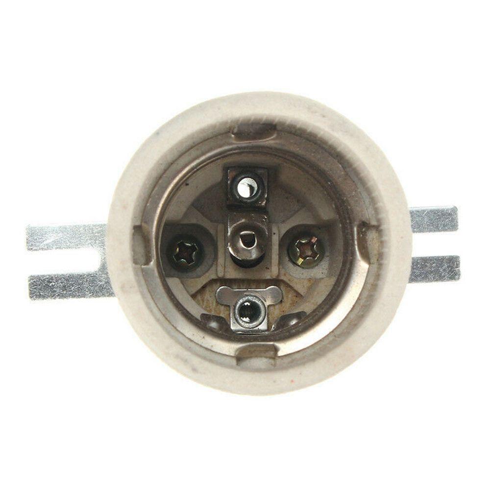 For Home For Pendant Lamp Lamp Accessories Ceiling Flat Pedestal Ceramic Lamp Holder Lamp Socket