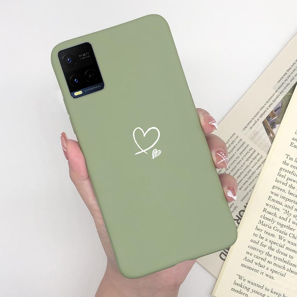 For Vivo Y33 Y33S Y21 Y21S Case Luxurious Silicone Soft TPU Matte Phone Back Cover For Vivo Y 33 Y33 S Y 21 S 21S Fundas Bumper