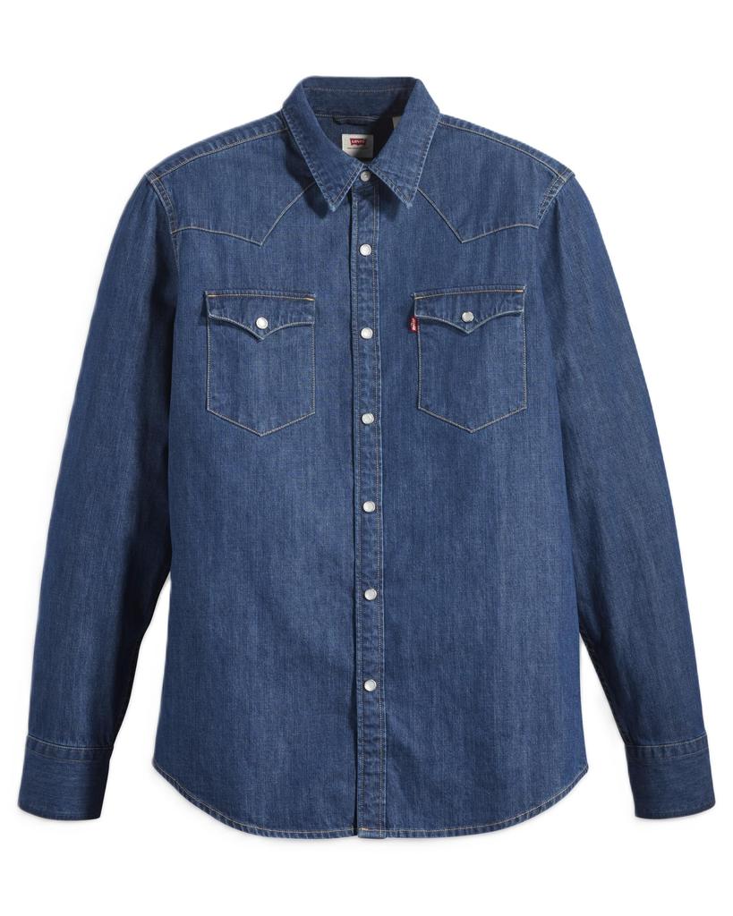 Levi's BARSTOW WESTERN Long Sleeve Denim Shirt 85744-0041 US XS