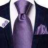 Hi-Tie Темно-синяя полосатая шелковая свадебная галстук-бабочка для мужчин Модный дизайн Подарок Мужская галстук-бабочка Набор платка и запонок Деловая вечеринка Прямая поставка