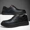 Черный Новый Дизайн Мужские Оксфорды Обувь Броги Повседневная Обувь Мужская Натуральная Кожа Обувь Рабочие Ботинки Бизнес Повседневные Кроссовки Высокого Качества