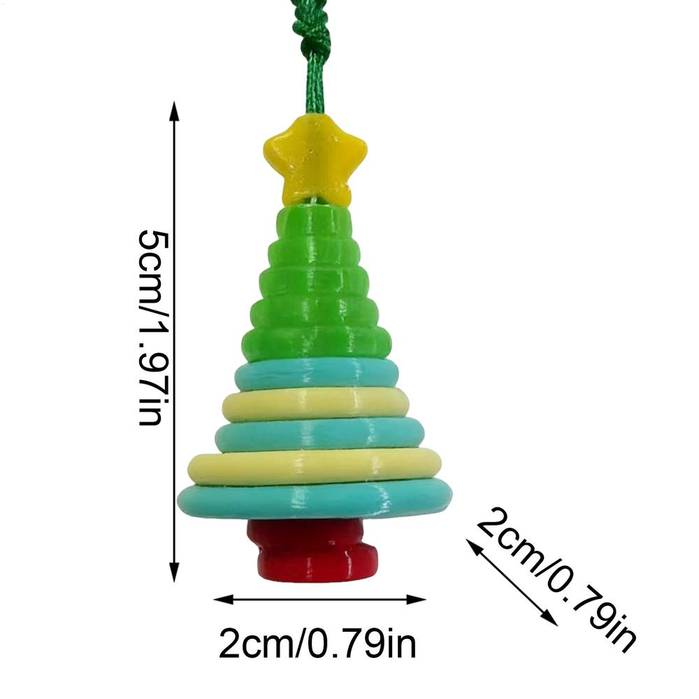 Christmas Santa Angel Snowman Button Ornament Kits Party  Christmas Tree Pendant Charm Decoration Craft DIY Gift Making Supplies