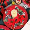 Candle Arrangement for Christmas, Decorative Wreath Centerpieces