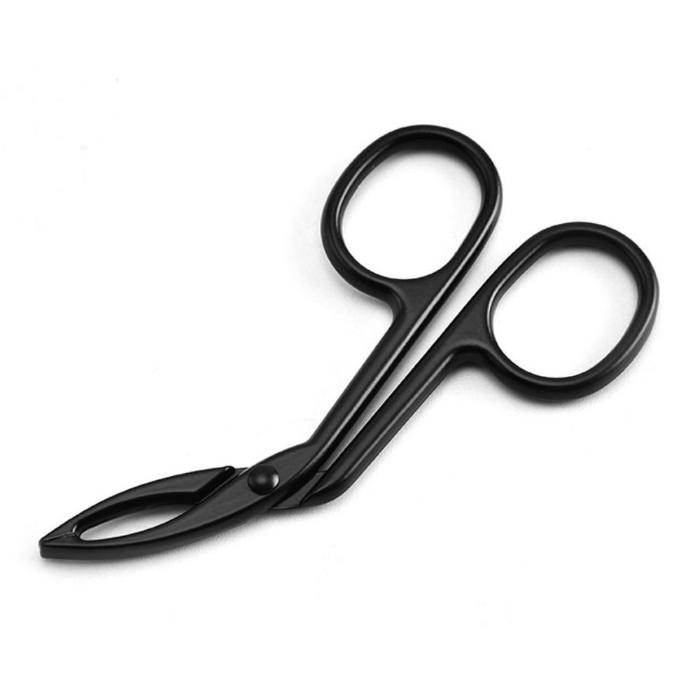 Beauty Tools Slanted Head Eyebrow Pliers Lash Hairs Puller Eye Brow Clips Eyebrow Scissors Tweezers