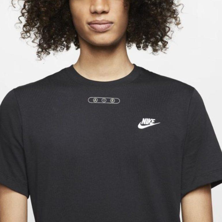 Nike Мужская футболка с втачным рукавом Черная CT6541-010