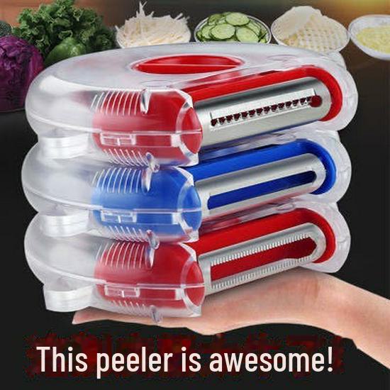 3-in-1 Multifunctional Peeling Knife: Potato, Apple, Kitchen Grater
