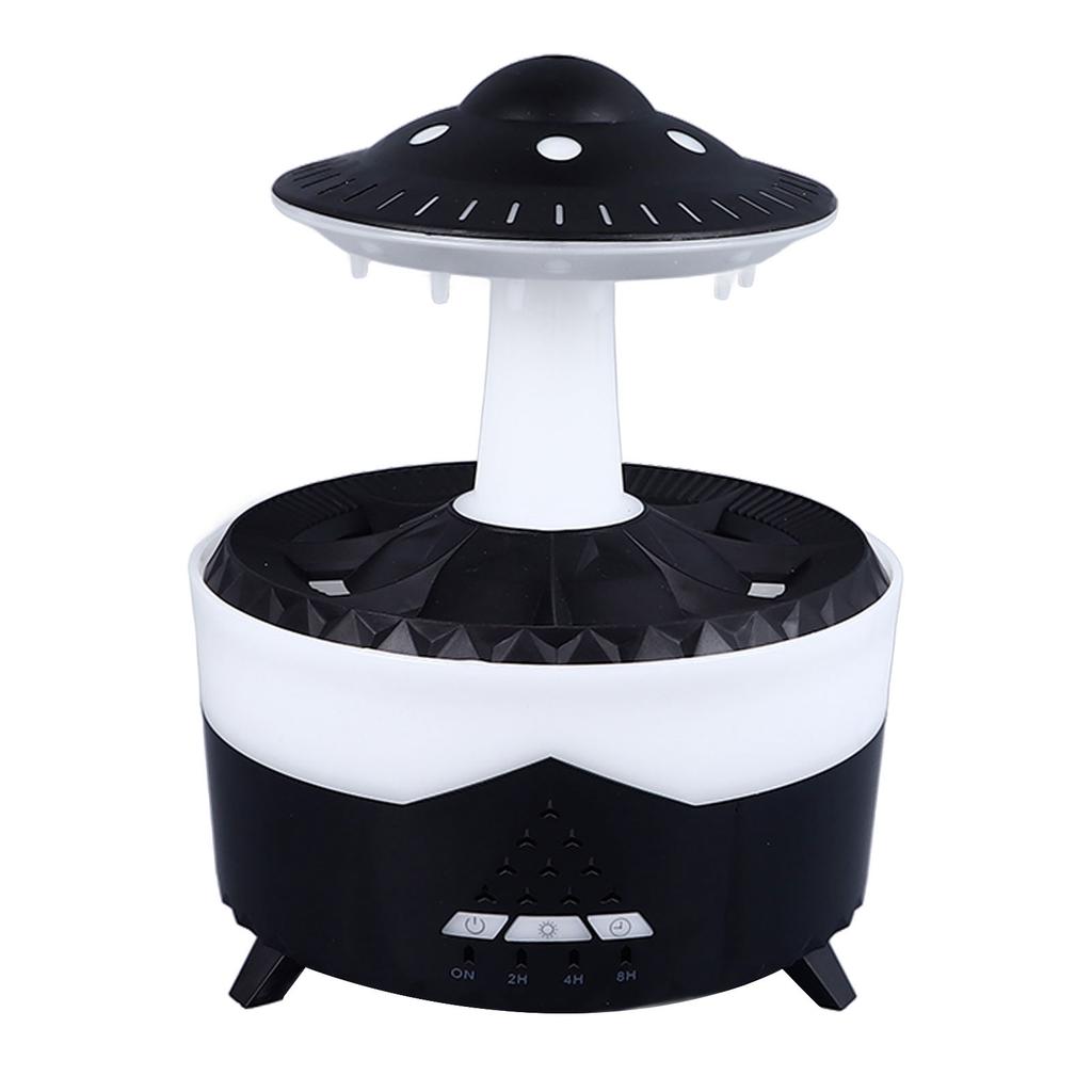 Увлажнитель воздуха Rain Cloud Night Light с 7 цветами ночных огней с дистанционным управлением 150 мАч эфирное масло