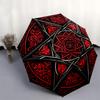 Red Star Mandala Wall Art: Unique Decor for Any SpaceUmbrella, Portable 3-Fold Umbrella for Men & Women,Christmas Gift ES132