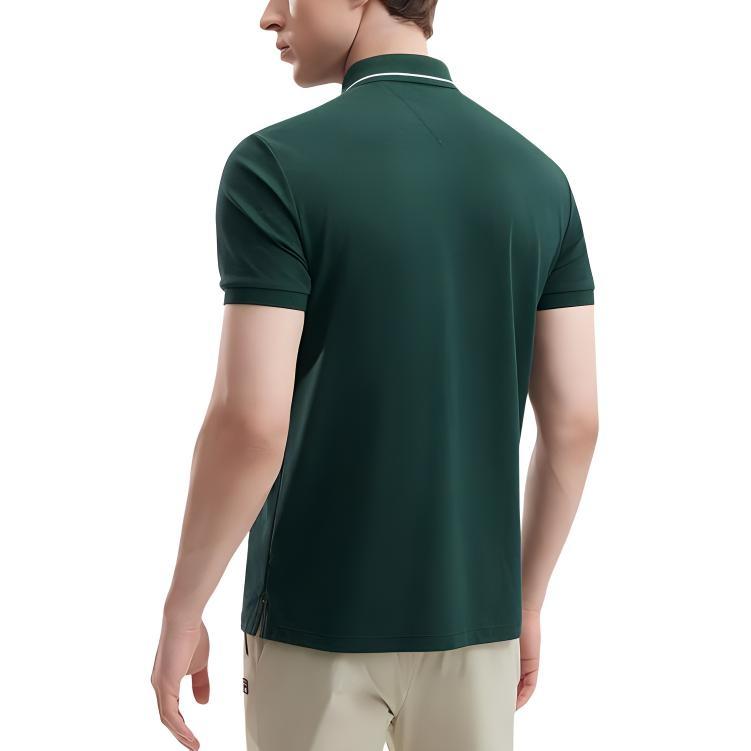 FILA Polo Shirts Men's Green Polo Collar Moderate Other FI1M421107F-GN