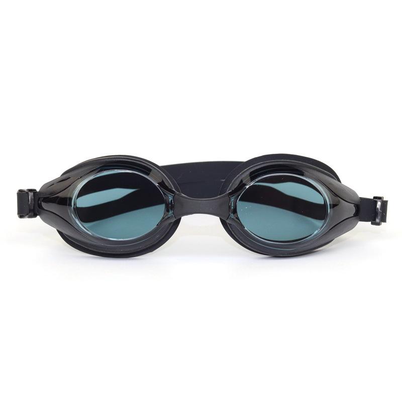 Directly supplied silicone swimming goggles, waterproof and anti-fog, high-definition, for adults, unisex, with large frames