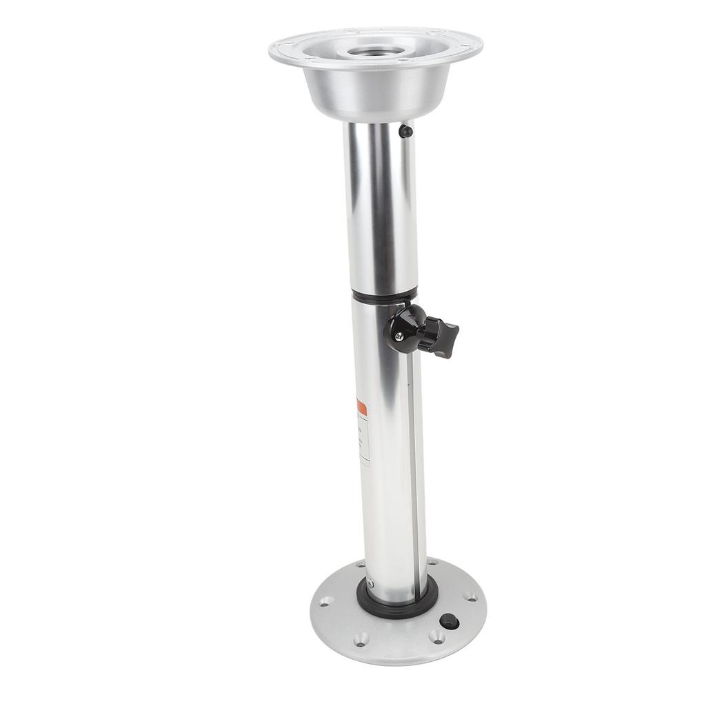 RV Table Pedestal Base Stand Detachable 7 Adjustable Height Aluminum Alloy Table Pedestal Leg Base for Caravan Boat