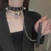 "Sexy Choker Necklace: Bell Collar Chain for Men & Women"