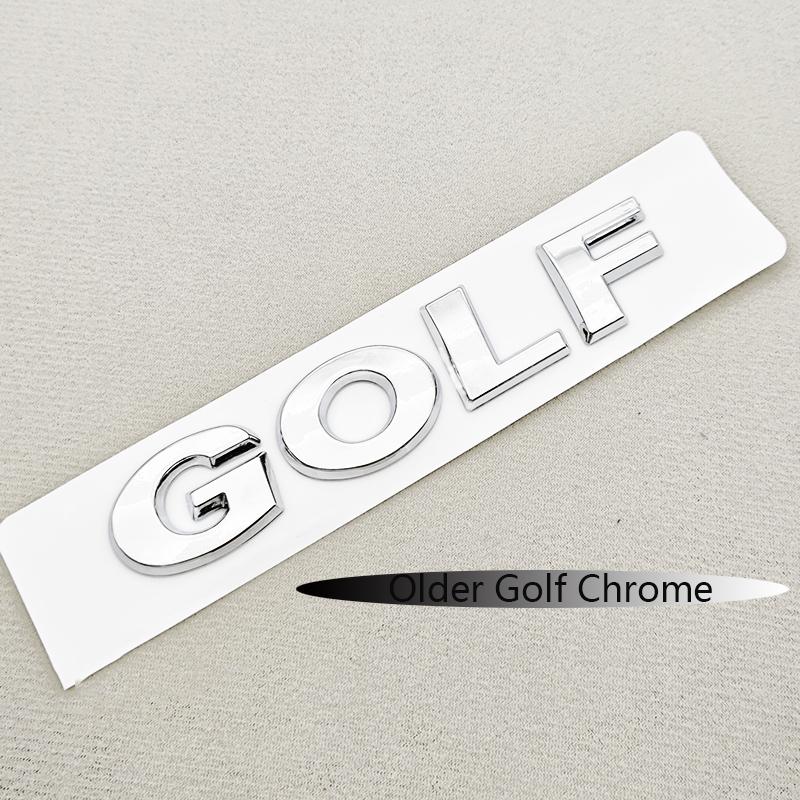 Для VW VOLKSWAGEN 2026 Новый 3D ABS Логотип Значок Буквы Golf Наклейка на Задний Багажник Автомобиля Для Volkswagen VW Golf 4 5 6 7 8 MK4 MK5