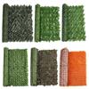 0.5x1/3M Green Wall Fence Faux Ivy Vine Leaf Artificial Leaf Net Garden Fence Patio Decoration