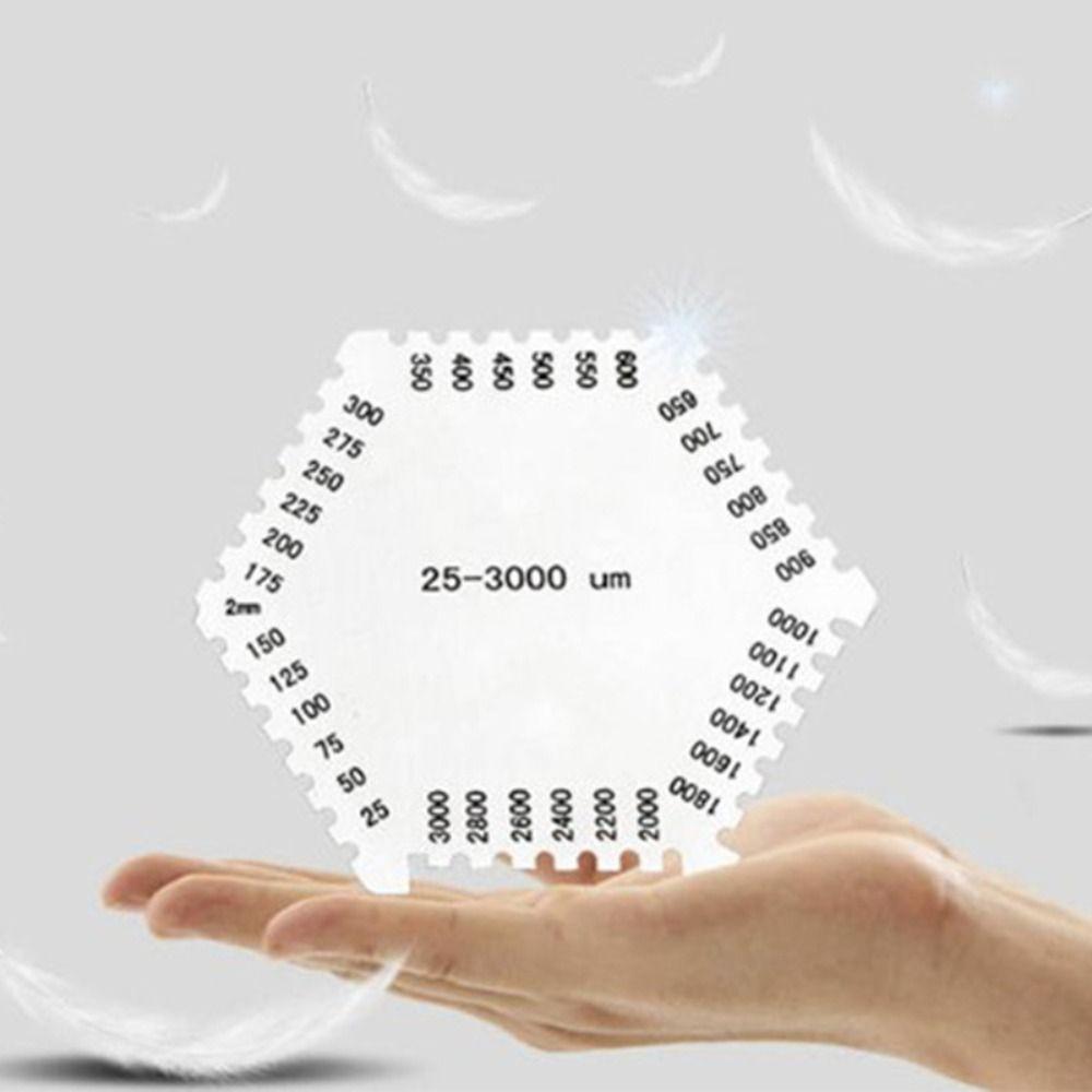 Paint Coating Wet Diaphragm Thickness Gauge Width Measuring Instruments Construction Tools