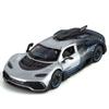 1/32 Mercedes-Benz ONE AMG Supercar Alloy Car Model Sound and Light Children's Toy Collectibles Birthday Gift