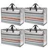 VENO Duvet Storage Bags, 105L Large Capacity, Self-Standing, Slim Design, Top Zipper,