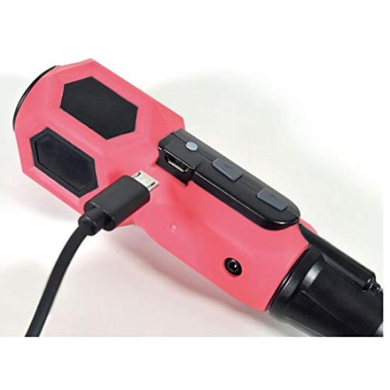 Аккумуляторная электрическая отвертка Nitto Pindra USB, электрическая/ручная, со светодиодной подсветкой, патрон 6,35 мм HSD-G01P-1B