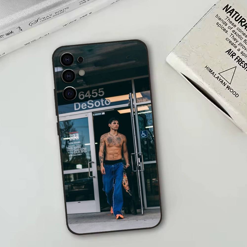 Райан Гарсия Чехол для телефона для Samsung S25, S24, S21, S22, S23, S30, Ultra, S20, Plus, Fe, Мягкий силиконовый черный чехол