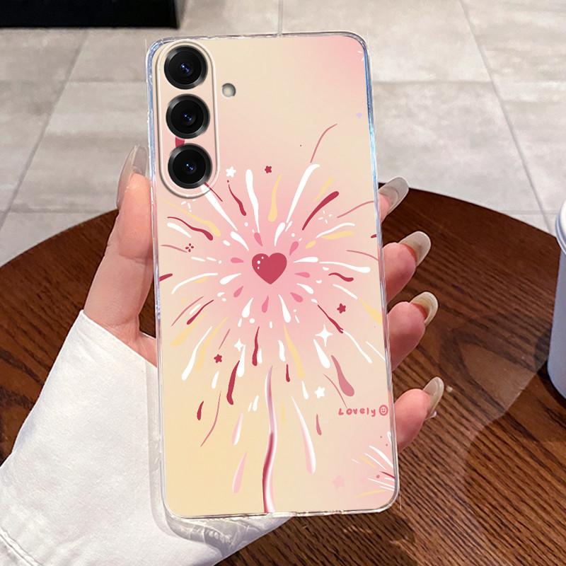 Для Samsung Galaxy A17 5G 2025 Силиконовый Эстетичный Модный Милый Чехол-Кот Прозрачный Мягкий TPU Чехол Задняя Крышка SamsungA17