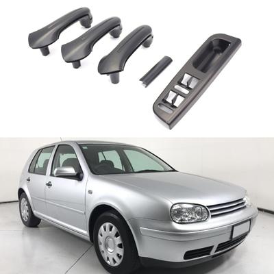 Подходит для Passat B5 Golf Jetta MK4 Внутренняя рамка дверной ручки, ABS внутренняя отделка дверной ручки Декоративная накладка