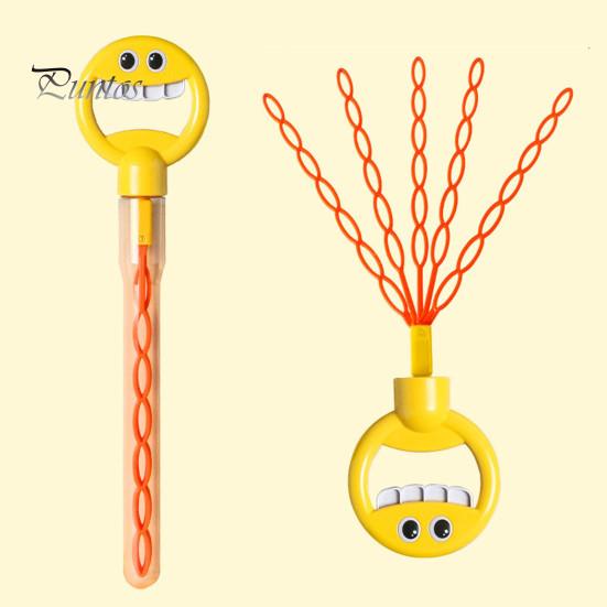 32-отверстия, мыльные пузыри в форме улыбающегося лица, забавная уличная игрушка с пакетами концентратов, игрушка для выдувания пузырей, романтический подарок для любителей пузырей