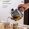 Chating Glass Teapot for Flower & Loose Leaf Tea
