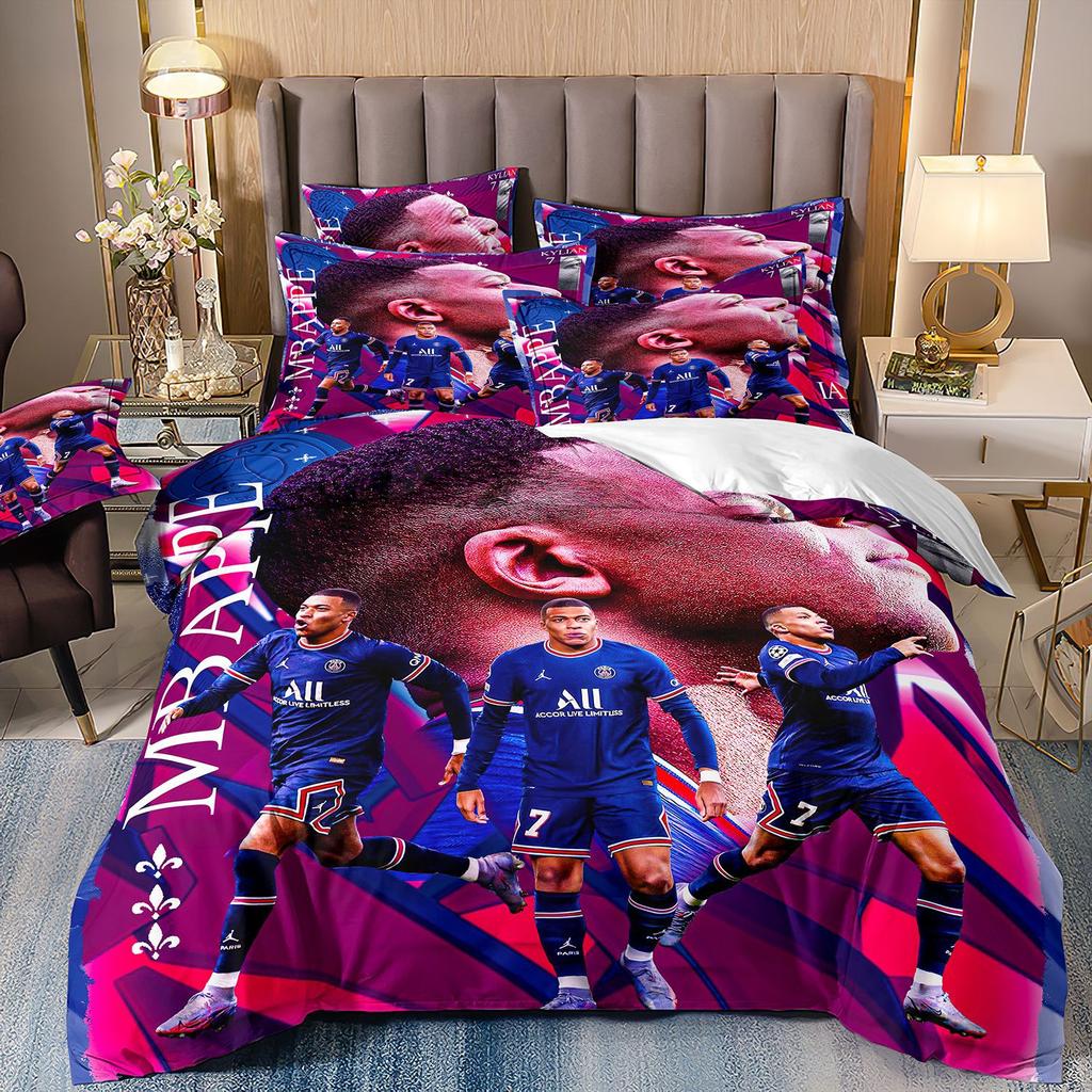 3D Three-Piece Bedding 3D Digital Printing World Cup