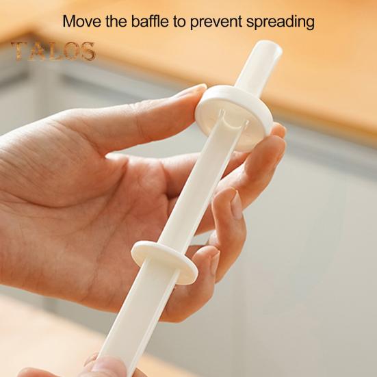 Инструмент для начинки еды, эргономичная ручка, колбаса, овощная начинка с подвижной перегородкой, дизайн канавки, кухонный гаджет