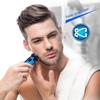 Мини-моющаяся электробритва, перезаряжаемая от USB бритва для мужчин, бритва для бороды двойного назначения с влажной и сухой сушкой
