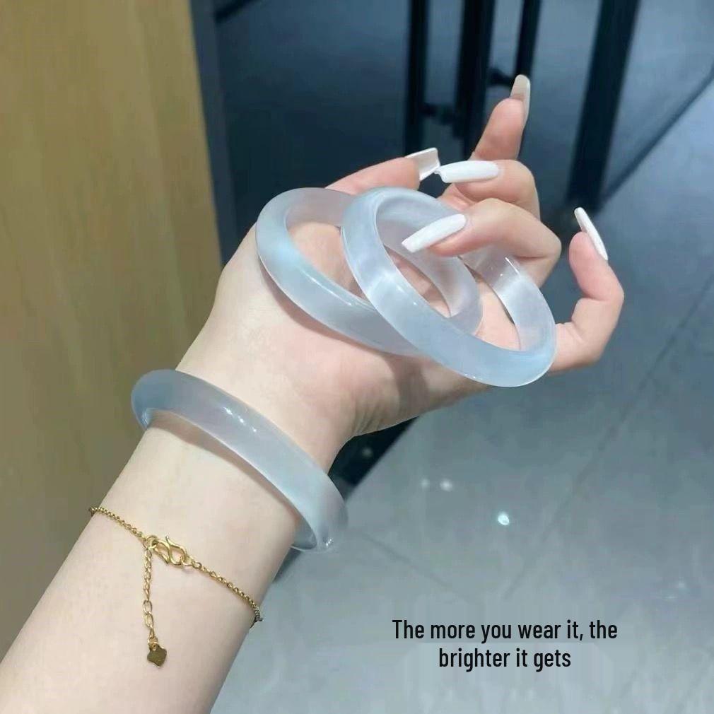 Gradient Cat Eye Bracelet - Light Blue, Gray, Champagne, Gold, Pink