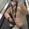 New Arrival Korean Style Stand Collar Coat, Warm Winter Short Jacket for Petite Women, Thickened Down Cotton Clothing, Fashionable Outerwear