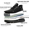 Lightweight Breathable Safety Shoes Men Anti-smash Anti Puncture Work Shoes Security Sneakers Steel Toe Shoes Comfort Non-slip