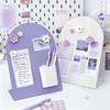 Magnetic Message Board Iron Memo Reminder Board Easy To Write Erase