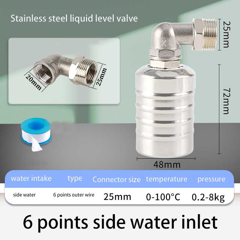Durable Hard Shell Float Valve Float Valve Fully Automatic