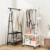 Simple Clothes Drying Rack Floor Hanger Triangle Clothes Hangers Household Bedroom Clothess Hanger For Bedroom With Wheels