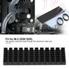 10 шт. M2 3(P22*6*70 B) Алюминиевый радиатор для SSD M.2 2280