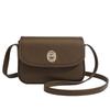 Lock popular bag 2025 summer new versatile flip square shoulder bag Korean version casual messenger small square bag