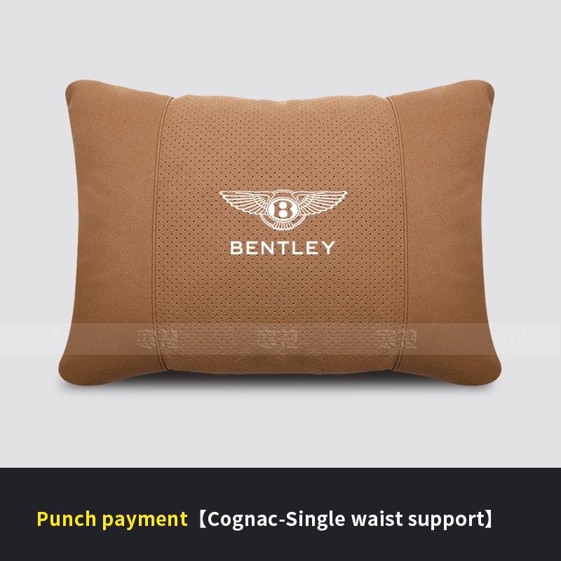 Для Bentley Continental GT MULLINER Bentayga Flying Hurtling Spurlogo Подголовник Автомобильный Поддержка Шеи Поясничная Подушка Мягкая Подушка для Шеи