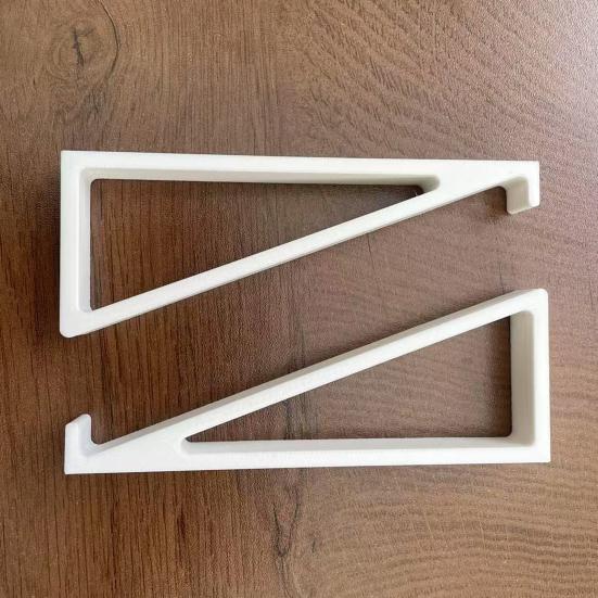 2Pcs Computer Keyboard Riser Stand Ergonomic Typing Non-Slip 20 Degrees Tilted Wired Wireless Keyboard Holder Home Office Desk Accessories