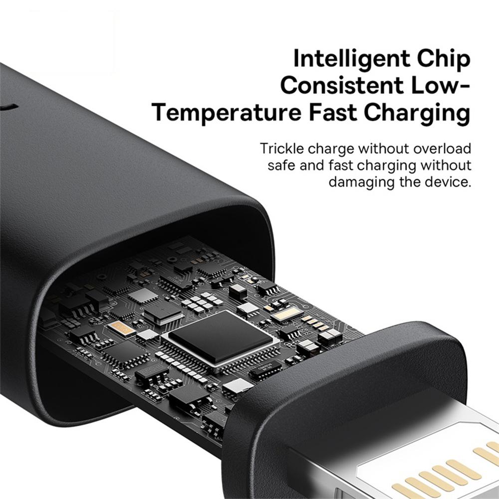 Кабель для быстрой зарядки BASEUS Dura Series PD 20W Type-C на iP, Кабель для передачи данных, Длина: 2м