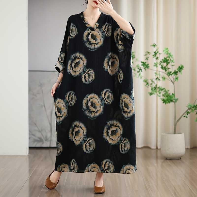 Винтажные платья в стиле «отпуск» с V-образным вырезом